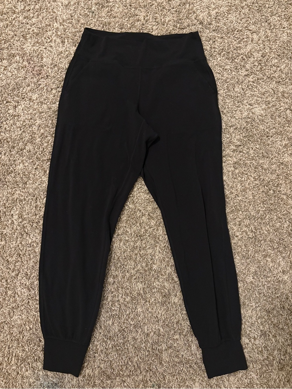 lululemon athletica Black High-Rise Joggers